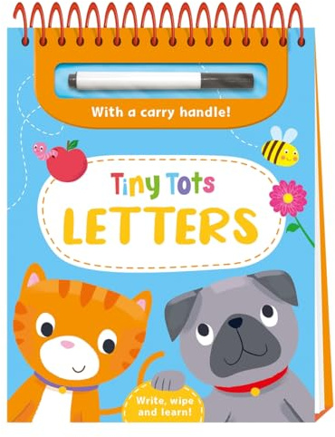 Tiny Tots Letters (Write, wipe and learn)