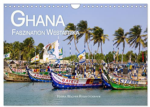 Ghana - Faszination Westafrika (Wandkalender 2026 DIN A4 quer), CALVENDO Monatskalender: Dieser Kalender ist eine Hommage an die Schönheit und Vielfalt Ghanas. (CALVENDO Orte)