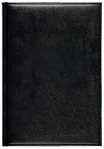 Buchkalender 2025 Concept Balaton schwarz: Terminplaner mit Wochenkalendarium. Din A5 Terminkalender je Wochentag eine Seite. Extra Platz für Notizen.