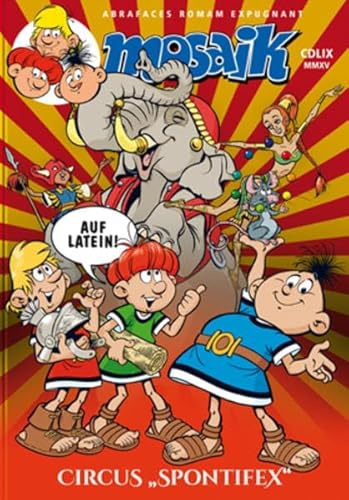 MOSAIK auf Latein: Abrafaces Roman Expugnant - Circus Spontifex