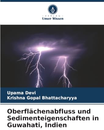 Oberflächenabfluss und Sedimenteigenschaften in Guwahati, Indien: DE