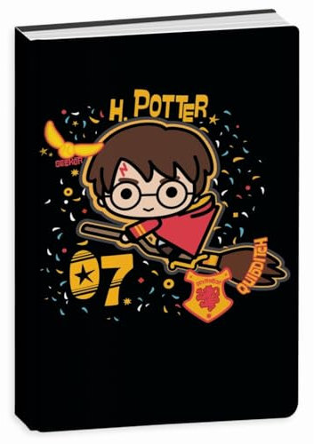 Diario scuola Harry Potter Gryffindor 2021/2022 Standard Datum Blau + Gratis Schlüsselanhänger Pfeife + Glitzerstift