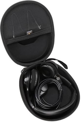 Aproca Hartschalen-Schutzhülle für Logitech 981-000014 USB-Headset H390, Schwarz