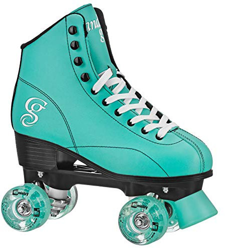 Candi GRL Sabina Rollschuhe, Bunte Freestyle-Rollschuhe, Mint/Schwarz, Größe 36,5