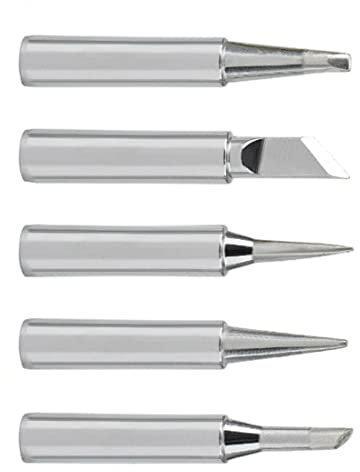 EliteKoopers 5Pcs Set Weller Soldering Iron Tips Iron Tips Solder Repair Tool
