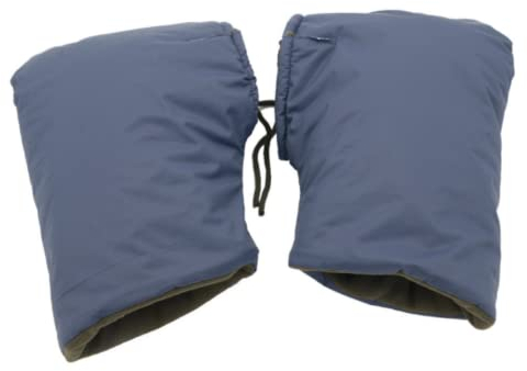 Lenkerstulpen Lenker Handschuhe für Fahrrad Gefüttert Winddicht Schutzhandschuh Winter Warm Verdickte Roller Lenkerabdeckung Lenkerhandschuhe Handwärmer Wasserdicht Universal Lenkermuffen 25X33cm