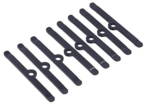 valve cover hold downs,Ventil Abdeckungen für SBC,Schwarze Stroker-Ventil Abdeckungen Halten,Anderes Zubehör,8 Stück Ventildeckel-Spreizer Halten 4-3/4-Zoll Ersatz für SBC 283 305 327 350 383 400