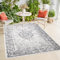 payé In- & Outdoor-Teppich - Grau Creme - 160x230cm - Ornamente - Wendeteppich Wetterbeständig für Balkon Terrasse - Indoor Teppiche Wohnzimmer Küche