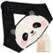 Fesaizwi Wärmflaschengürtel, 3in1 Wärmflasche Gürtel 1L Wärmflasche mit Bezug, Wärmeflasche Wärme Tier Hot Water Bottle Perfekt für Rücken, Bauch und Nacken (Panda)