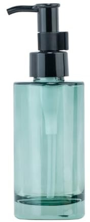 Leere nachfüllbare Lotion-Pumpflaschen aus Glas mit schwarzem Pumpdeckel, für ätherische Öle, Seifenspender für Toilettenartikel, Behälter für Emulsionscreme, 100 ml