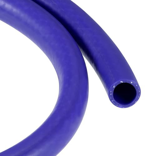 TA-VIGOR Silicone Vacuum Tubing Heater Hose 19mm ID x 25mm OD 1m / 3.28ft Length, Flexible Silicone Tubing for Car, Engine Heater Radiator Coolant Blue