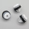 VVO Fasteners- Clips en Plastique Blanc. Pour Baguette latérale de carrosserie. Compatible avec Peugeot 3008, 5008, (10 pcs)