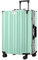 DWZXL Koffer Koffer Aluminiumlegierung Sitzkoffer Koffer Männer Und Frauen Schloss Trolley-Koffer Modischer Boarding-Koffer Koffer Hartschale(Green)