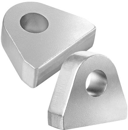 Grillete Assembly - Fork Grillete | Supports de tracteurs hydrauliques Suvorreno | Support fourchette de gâchette/soudure, 2 unités, pour chaque terrain, camions, remorques, cube de tronçon