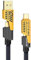 4-in-1 Fast Charging Cable | USB-A to USB-C & L-Port for Gaming | Flat Braided, High-Speed Data Sync, Multi-Device Support (1.5M)