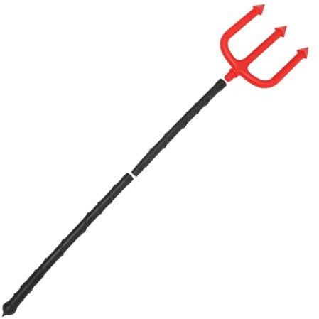 FOMIYES Tenedor De Demonio Accesorio De Fiesta De Halloween Desmontable para Cosplay Decoración De Demonio para Fiesta De Temática De Halloween