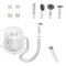 KEXIAO Ensemble de toilettage multifonction pour animaux domestiques avec ventouse pour recueillir les poils en ABS pour une maison flexible