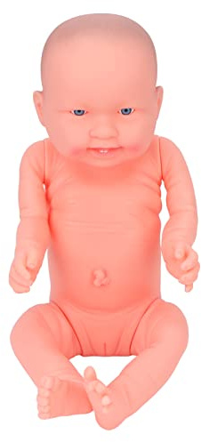 Omquot Weiche, Anatomisch Korrekte Babypuppe für Mädchen Zum Stilltraining – Hochwertiges Weiches Kunststoffmaterial – für Schwangere Frauen und Krankenschwestern