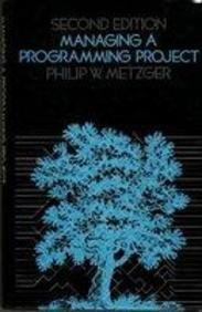 Managing a Programming Project