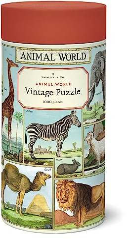 Cavallini, Tierwelt - Tiere Cavallini Vintage Puzzle, 1000 Teile
