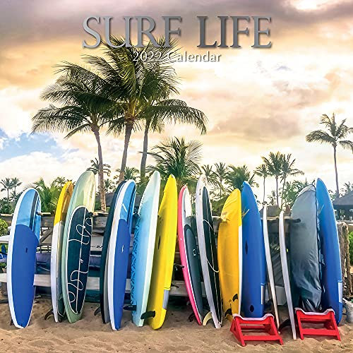 Surf Life – Surfen – Surfing 2022 – 16-Monatskalender: Original The Gifted Stationery Co. Ltd [Mehrsprachig] [Kalender] (Wall-Kalender)