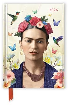 Frida Kahlo – Life of an Icon – Taschenkalender 2026: Original Flame Tree Publishing-Pocket Diary [Taschenkalender]