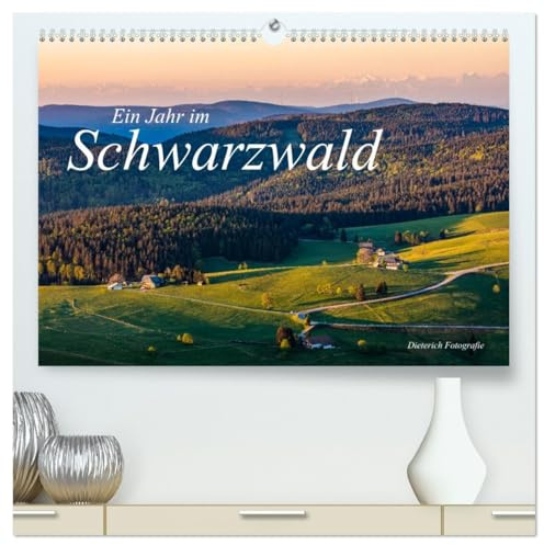 Ein Jahr im Schwarzwald (hochwertiger Premium Wandkalender 2026 DIN A2 quer), Kunstdruck in Hochglanz: Der Schwarzwald übers Jahr. (CALVENDO Orte)