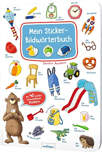 Mein Sticker-Bildwörterbuch: Mit über 40 wiederverwendbaren Stickern
