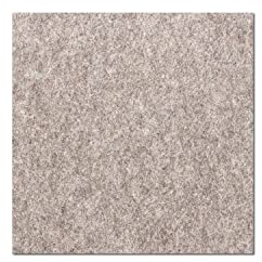 The Felt Store Filzplatte 5mm stark, 30 x 30 cm, spez. Gewicht 0,36 (fest) technischer Wollfilz, Industriefilz, Filzmatte, grau meliert – Made in Germany