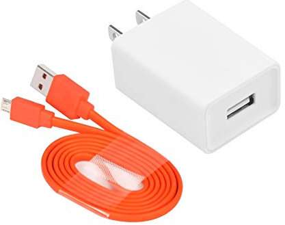 Ersatz-USB-Schnellladekabel und Adapter, kompatibel mit JBL Charge 3, Charge 2, Flip 4, Pulse 2, Flip 2, Flip 3, Pulse, Go, Clip Plus, Clip, Micro II, Trip, Charge Lautsprecher