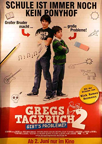 Gregs Tagebuch 2 - Filmposter A1 84x60cm gerollt