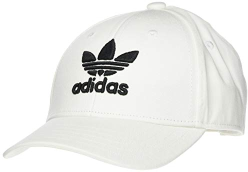adidas Trefoil Baseball Kappe, White/Black, OSFW