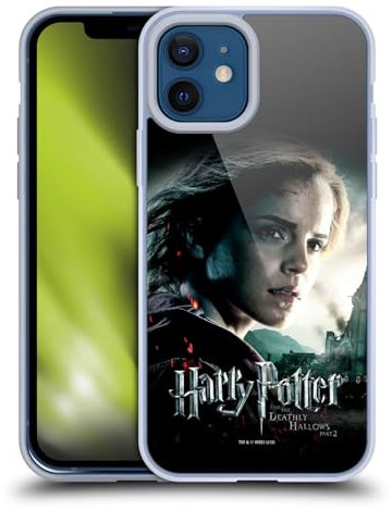 Head Case Designs Offizielle Harry Potter Hermione Granger Deathly Hallows VIII Gelhülle [Militärischer Schutzgrad] Kompatibel Mit Apple iPhone 12 / iPhone 12 Pro Und Kompatibel Mit MagSafe