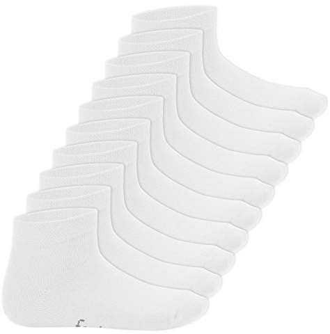 Footstar EVERYDAY! 10 Paar Kinder Quarter Socken Kurzsocken Baumwolle für Mädchen & Jungen