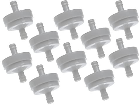 vhbw 10x Filtres à essence remplacement pour Gravely 21534000 pour moteur de tondeuses à gazon avec pompe