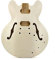 DIY Bausatz E-Gitarre ES-335. Punkt Jazzgitarre Ahorn-Sperrholz-Rückenbau Anfänger-Zubehörkit Unvollendeter Gitarrenbausat (Color : ES-335 kit)