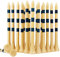 ACONDE Golf Tees Holz, 100 Stück 83 mm Bambus Golftee, Gelb