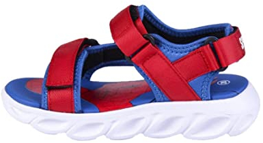 CERDÁ LIFE'S LITTLE MOMENTS Sommerwandersandalen Spiderman Kinder Geschlossene Jungen Sandalen mit Klettverschluss-Offizielle Marvel Lizenz | Größe 26, Blau, EU