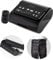 Dinamicamed ® PRO 4.0 Pressotherapie Professionelles Lymphdrainage Gerät Digital Compact, 6 Massage-Programme, 4 Luftkammern, Beinmassagegerät mit Bauch- & Beinmanschetten