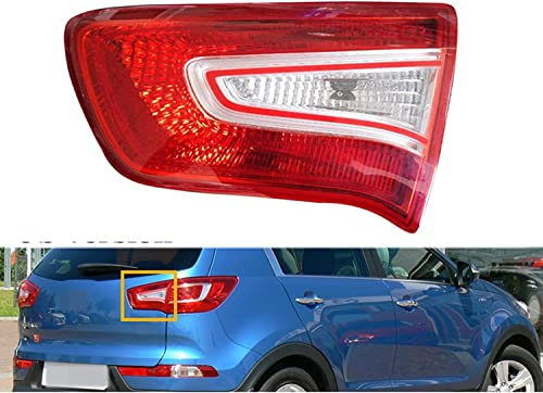 KJGE Auto Rücklicht-Komplettsets Heckleuchte Rückleuchte Für KIA Sportage R 2011 2012 2013 2014 | Heckklappe Heckleuchte Bremslicht Ersatz