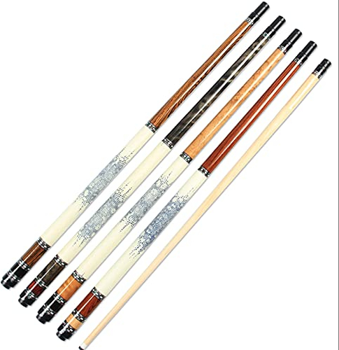 Billard Queue Pool-Queue 4-teiliges Set 57 Zoll 19/19,5/20 Unzen 2-teiliges Pool-Queue 10,5/11,5/13 mm Spitze Hartholz-Ahorn Pool-Queue mit 21 cm Verlängerungsstange und Queue-Handtuch PIOKUHB 221122