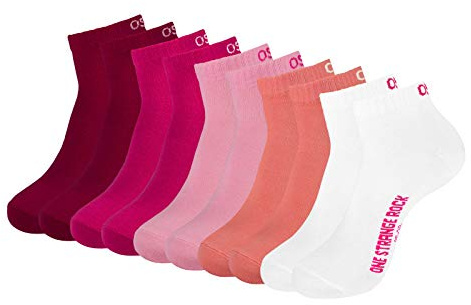 ONE STRANGE ROCK Quarter Socken Kurzsocken Herren Damen 5, 10, 15, 20, 30 Paar