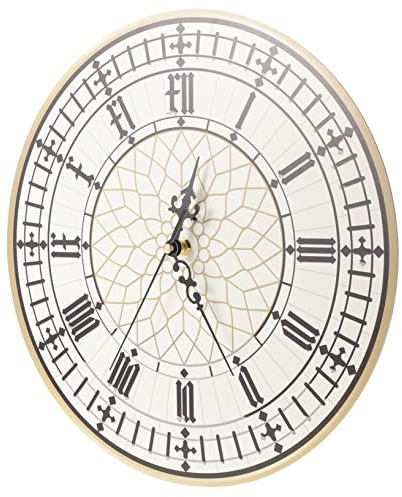 Yardwe Vintage-Uhr Übergroße Wanduhren Batteriebetriebene Digitale Wanduhr Industrielle Wanduhr Big Ben-Uhr Bauernhaus-Wanduhr Haushaltswanduhr Wanduhr Für Zuhause Wanduhr