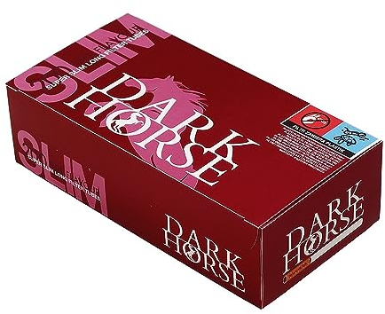 10 Boxen (2000 Hülsen) Dark Horse Super Slim Long Filterhülsen, 6,5 mm Durchmesser und 20 mm langer Filter