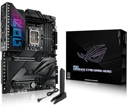 ASUS ROG Maximus Z790 Dark Hero (WiFi 7) LGA 1700(Intel 13th & 12th Gen) ATX Gaming Motherboard