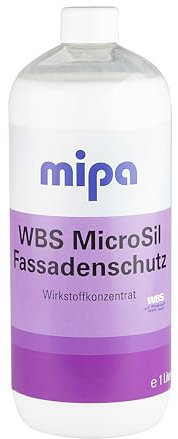 MIPA WBS MicroSil Fassadenschutz 1 Liter weiß-transparent,Beton,Altanstriche