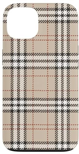 Klassisches kariertes Karomuster aus Flanell, Gingham-Muster Hülle für iPhone 13