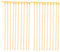 TOYANDONA 50Pcs Lanterne Poignée En Bois Lanterne Fée Accessoires Accessoires De Jeu Festival Lanterne Jouet Lanterne Bâtons En Vrac Bois Lanternes Japon Enfant Abs Électronique