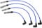 VekAuto Zündkerzen-Spulen-Kabel Zündspulen-Harnisch 7mm passend für Volkswagen Beetle Golf Jetta L4 2.0L Nr. 06A905430H/06A905430J/06A905430K - Packung mit 4