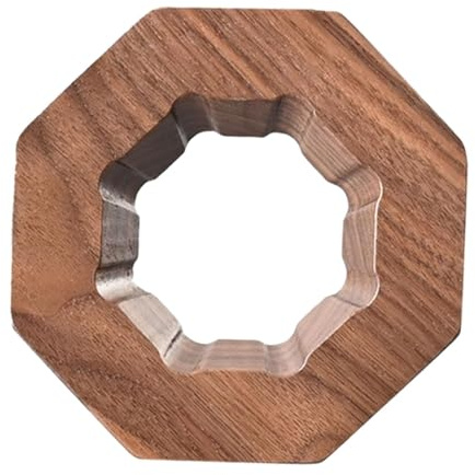 Colcolo Rejilla para filtros de café de origami, bandeja de madera de, innovadora, portátil y ligera, para la oficina